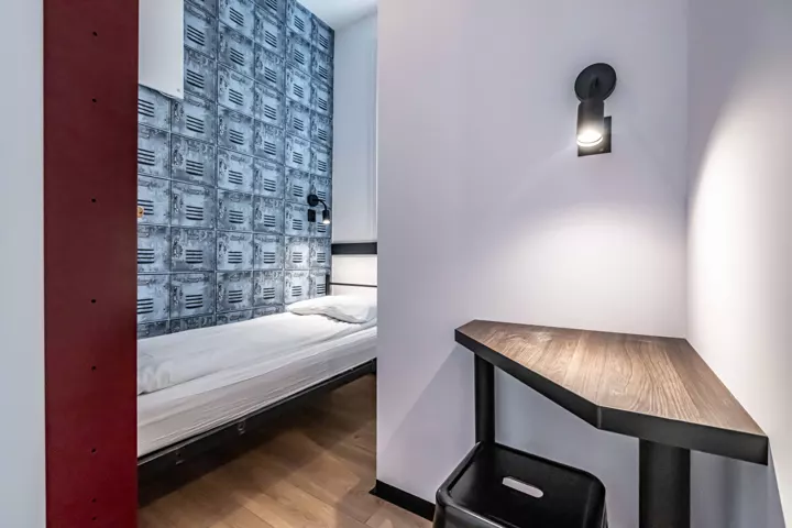 Pokój 1-osobowy z oknem stałym w VOLA Hostel